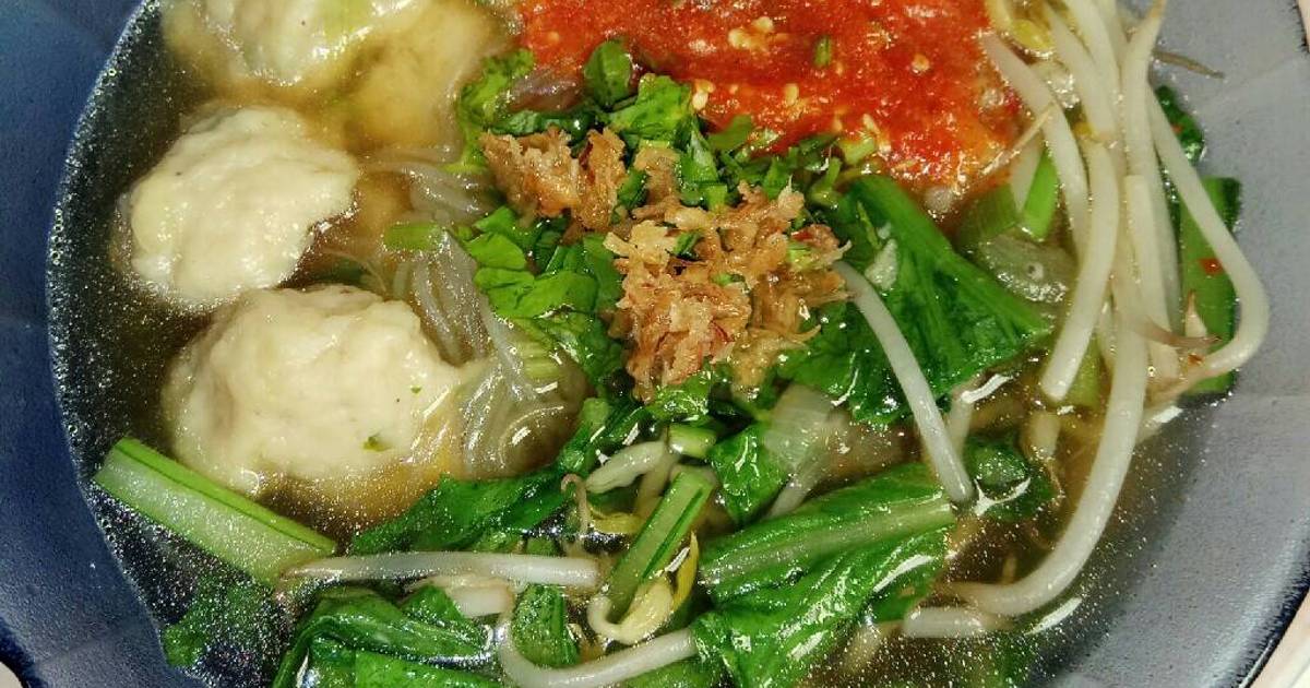 Resep Bakso Ayam Enak Dan Simple Oleh Akuraniii Cookpad