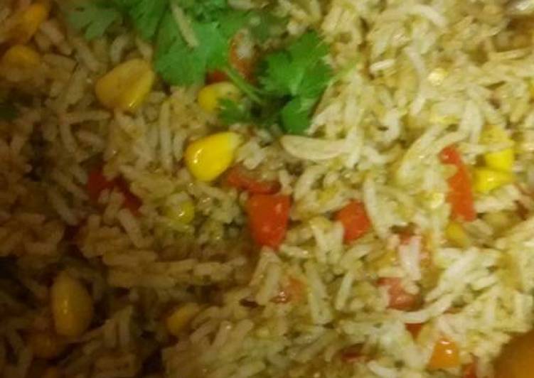 Simple Way to Prepare Speedy Mexican green rice