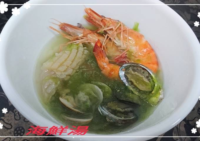 海鮮湯(簡單料理) 食譜成品照片