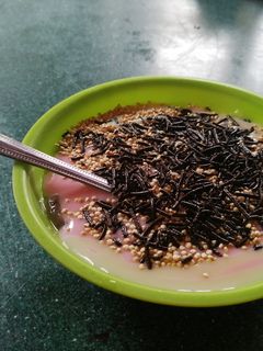 Una foto de Postre súper fácil de fruta de dragón
