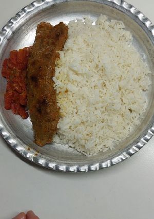 عکسی از دستور کباب تابه ای