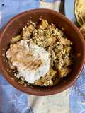 Oatmeal με μήλο και κανέλα🍎🍂