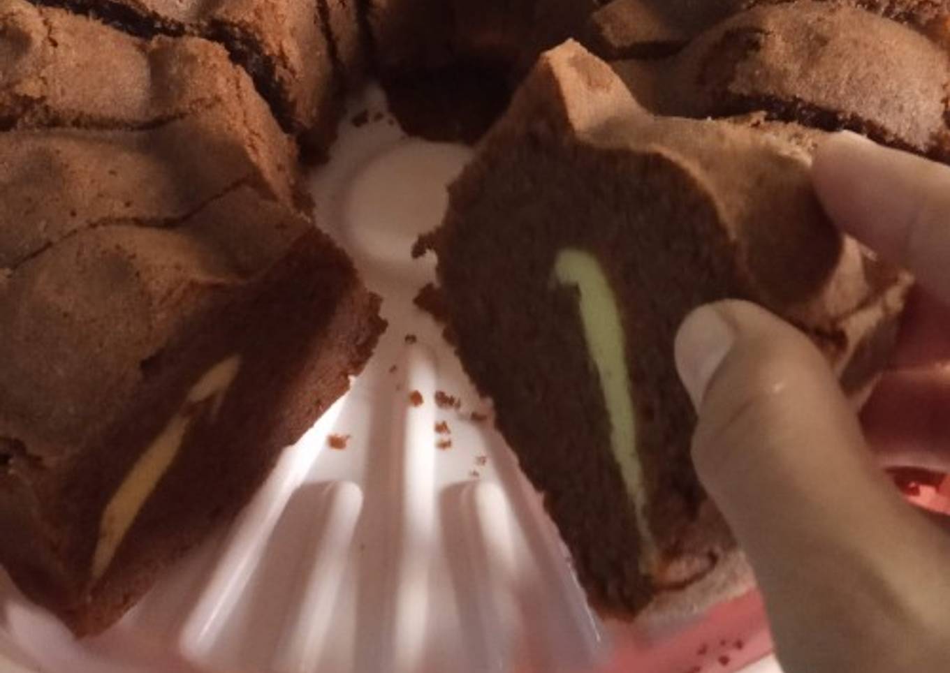 Choco cheese butter cake