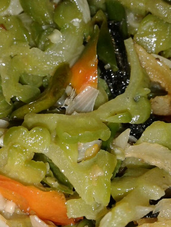 Resep Tumis pare teri pedas Anti Gagal