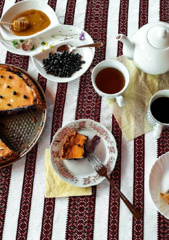 Фінський пиріг з афиною