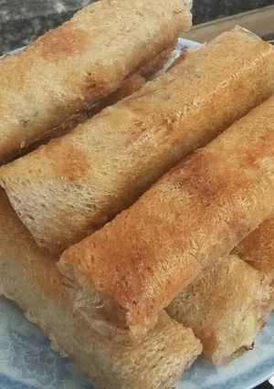 Hình của món Nem rế.