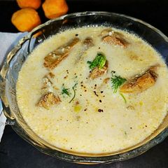 A picture of Thai Chicken  soup.