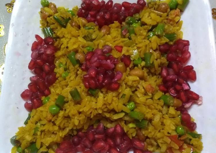 My Favorite Anar Poha