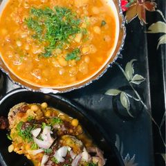 A picture of Ragda pattice.