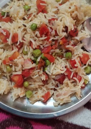 A picture of Veg pulao.