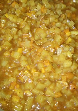 Foto resep Isi Curry Puff