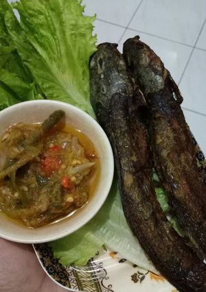 Foto resep Lele Goreng Sambal Hijau