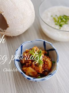Hình của món Cháo ếch - ăn dặm.