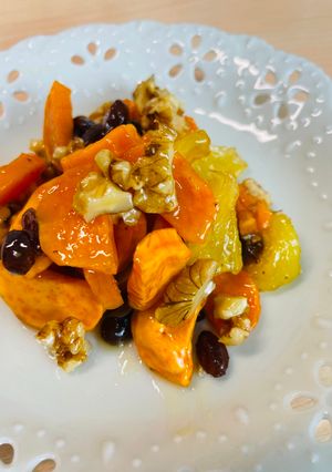 大人風味的奶油地瓜蘋果｜過熱水蒸氣烤箱微波爐 的食譜成品照片