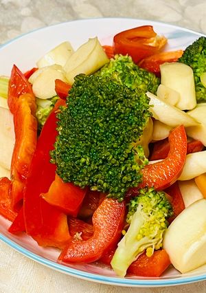 一鍋到底炒筊白筍 的食譜成品照片