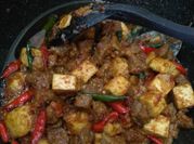 Gambar sambal daging kering