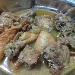 A picture of Ayam masak saori saos rasa mentega.