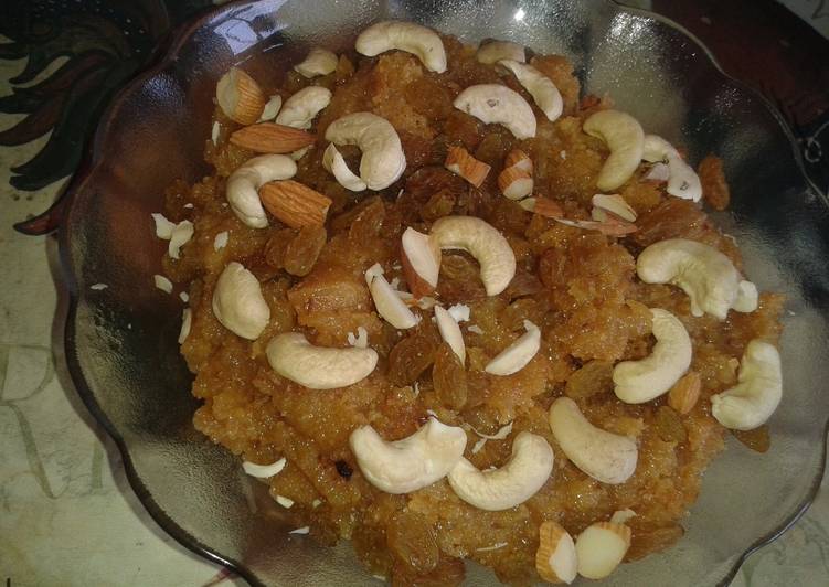 Recipe of Ultimate Moong dal halwa