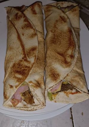 Una foto de Shawarma a Mi estilo👩🏻‍🍳🌯