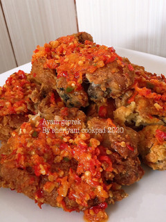 Foto resep Ayam geprek Mantul