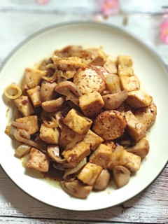 Foto resep Tofu Tahu Jamur saus Tiram