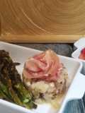 Tartar de melón con jamón