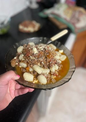 Una foto de Ñoquis sin gluten