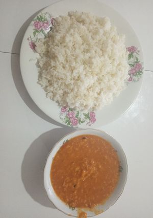 عکسی از دستور خورش دال عدس