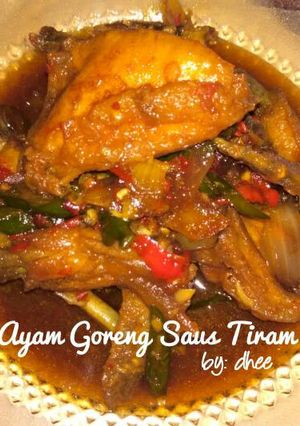 Foto resep Ayam Goreng Saus Tiram