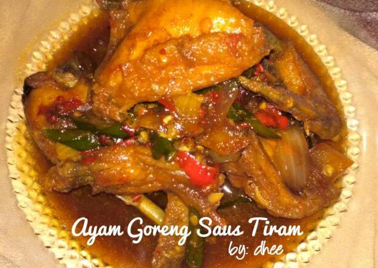 Resep Ayam Goreng Saus Tiram yang sempurna