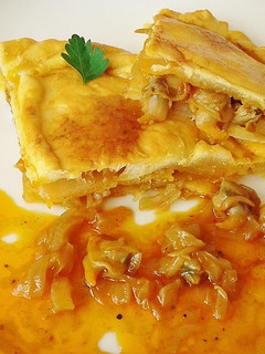 Una foto de Empanada de berberechos