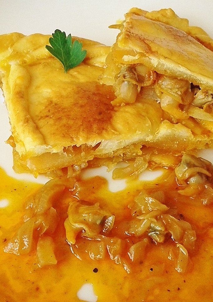 Una foto de Empanada de berberechos