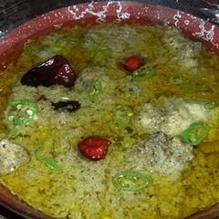 A picture of Chicken white korma.