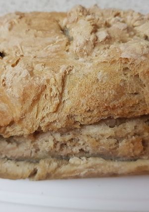A picture of My Small Crusty pepper Bread So simple. 😊.