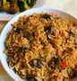 Easy Way Prepare Recipe Burnt Garlic Mushroom Fried Rice without Sauce that is So Delicious, Can Spoil the Tongue}