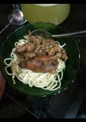 Foto resep Mie ayam bumbu kecap