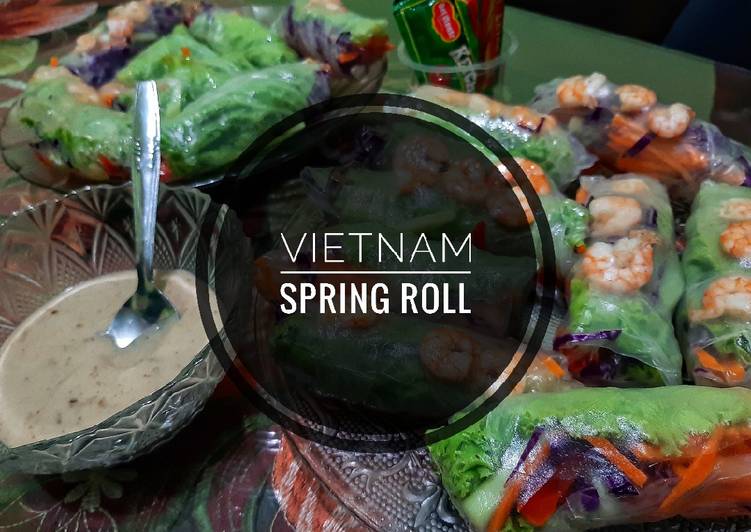 Bagaimana Membuat Vietnam Spring Roll yang Lezat