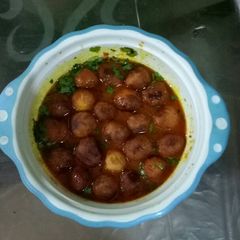 A picture of Bread aloo ke kofte.