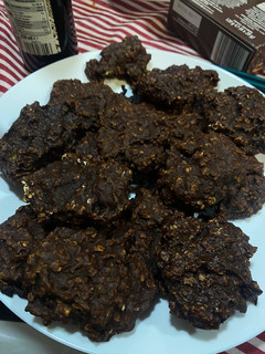 Foto principal de Galletas de avena, plátano y chocolate