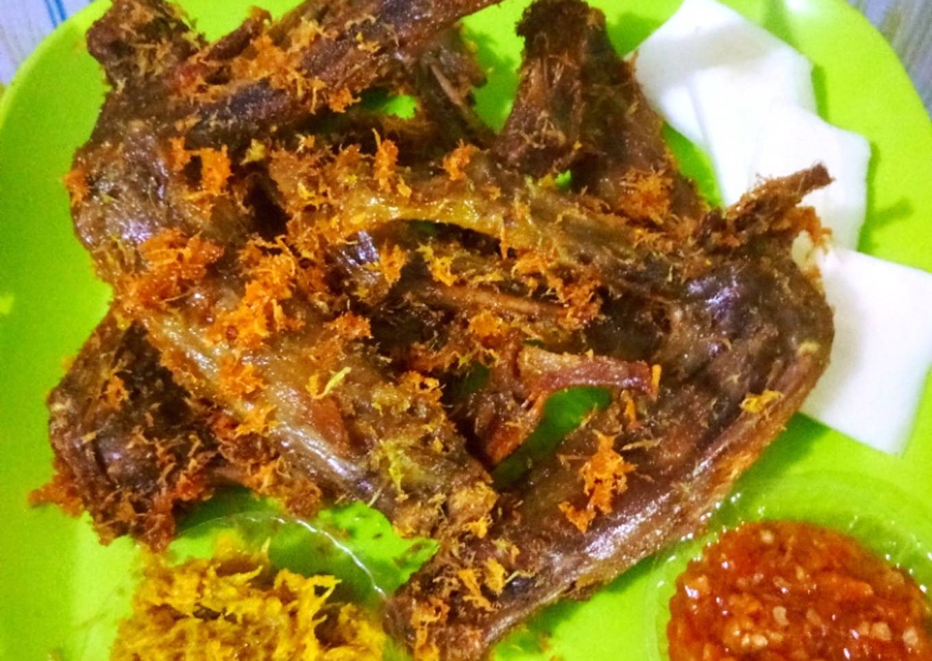 Sayap bebek goreng
