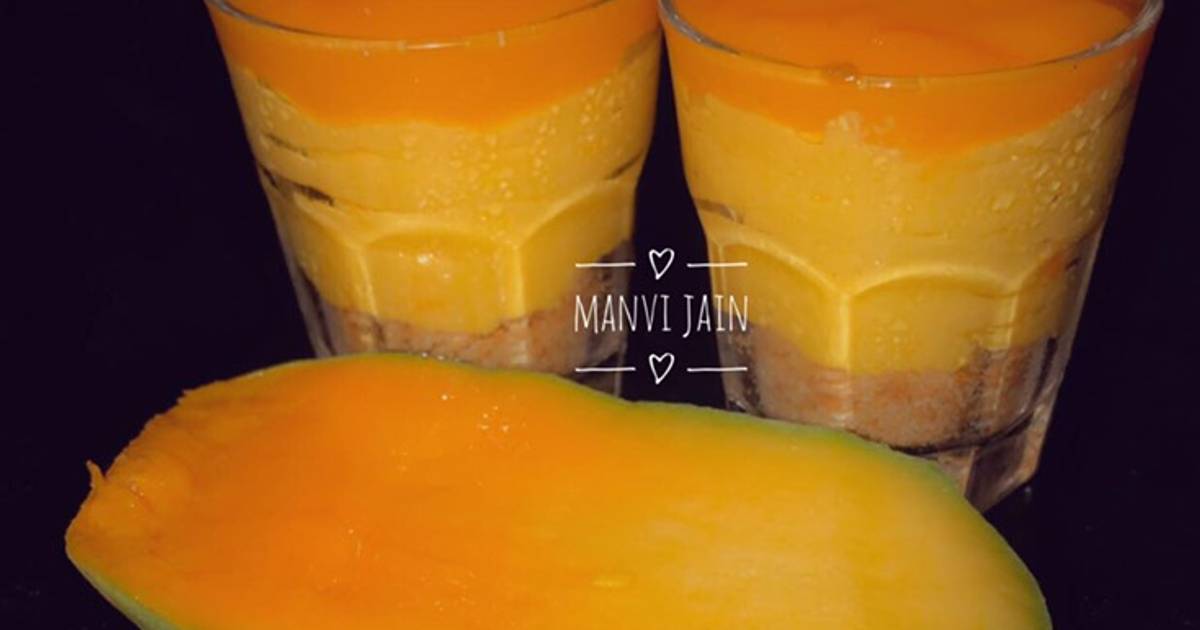Mango Mix Mango Shots Recipe by Manvi Jain - Cookpad