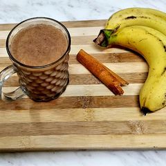 A picture of Coffee Cocoa Banana Smoothie.