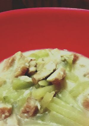Foto resep Sayur Labu, Tempe, dan Kuah susu
