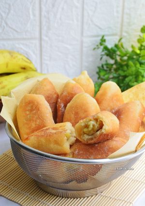 Foto resep Roti Goreng isi Pisang/wadai untuk-untuk hemat tanpa telur