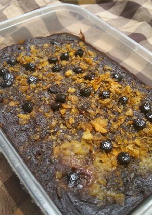 Foto resep Brownis Magic com Sederhana