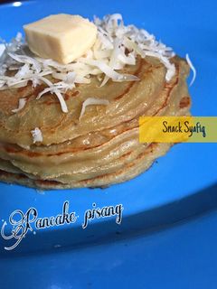Foto resep Pancake pisang MPASI 11+