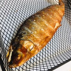 A picture of Air Fried Smoked Boneless Milkfish / Air Fryer Fish Tinapa - Bangus.