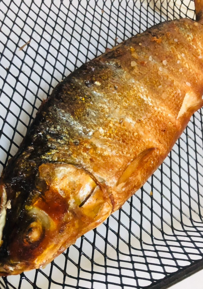 Air Fried Smoked Boneless Milkfish / Air Fryer Fish Tinapa Bangus ...