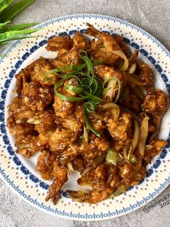 Foto resep Udang Goreng Tepung Saos Pedas Manis