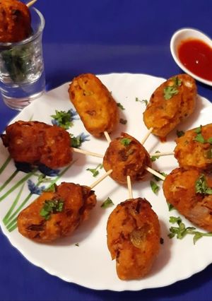 शेजवान चीज़ फ्रीटर्स रेसिपी मुख्य फोटो